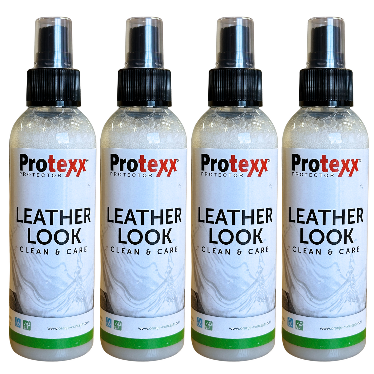 Protexx Leatherlook Clean & Care - 4 x 75ml - Leather Look (300ml)