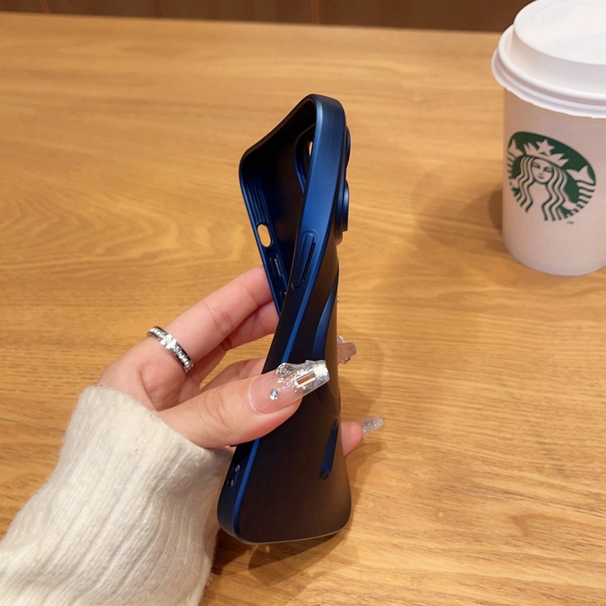 Shockproof Hoesje Blauw - Geschikt voor iPhone 11 - Met Magneetring en Camera Protectors - Super Stevige Ultra TPU Case - Siliconen Soft Touch - Magneet Compatible