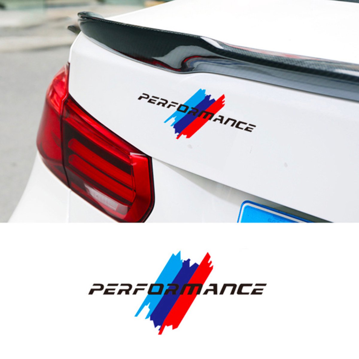 Auto Performance Sticker Zwart - Striping Wrap voor Kofferbak, Motorkap, Deuren, Panelen - Autosticker - universeel/alle automerken - Auto Accessoires Stickers