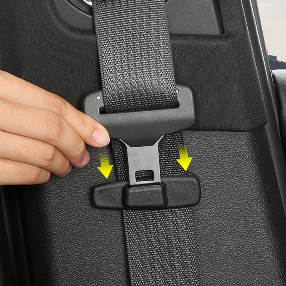 Set van 2 Gordel Houders - Stopt Rammelen en Trillen - Veilige Gordel Rammel Stopper - Gordelhouder - Gordel Gesp Houder - Autogordel Houder - Auto Accessoires