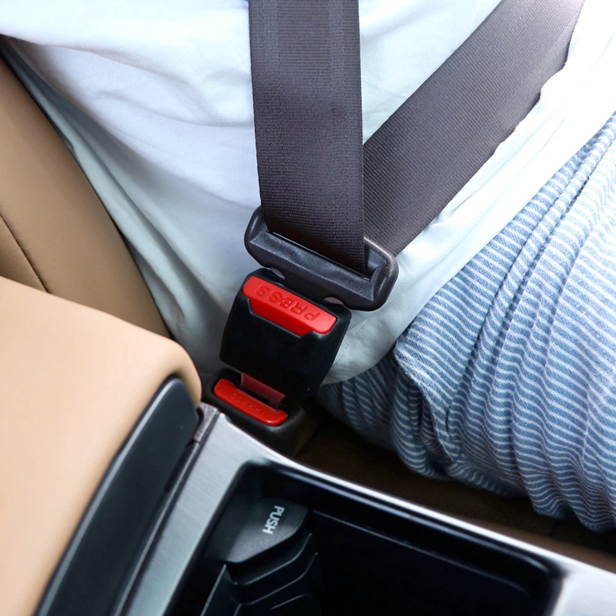 Set van 2 Gordel Alarm Stoppers - Gordel Verlenger - Veilige Gordel Piep Stopper - Waarschuwing Stopper - Gordel Clip - Autogordel Piep - Auto Accessoires