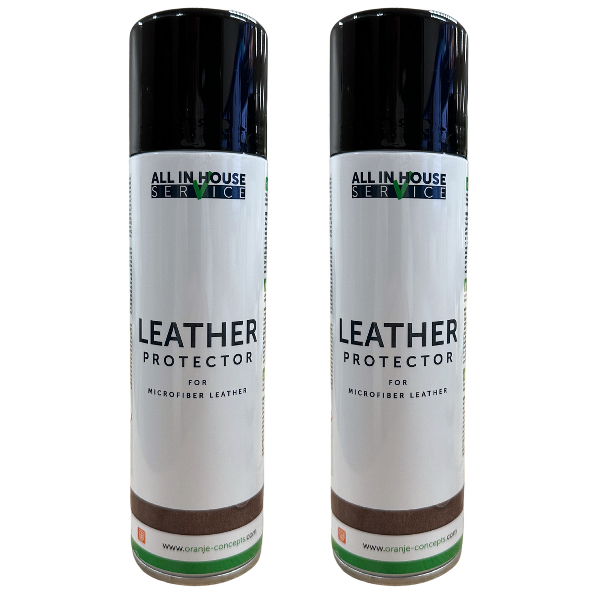 All-In House Microfiber Leather Protector Spray - 2 x 250ml