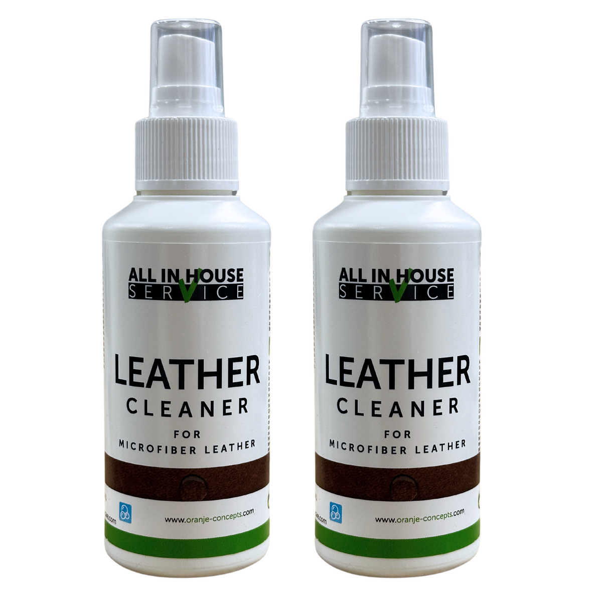 All-In House Microfiber Leather Cleaner - 2 x 100ml