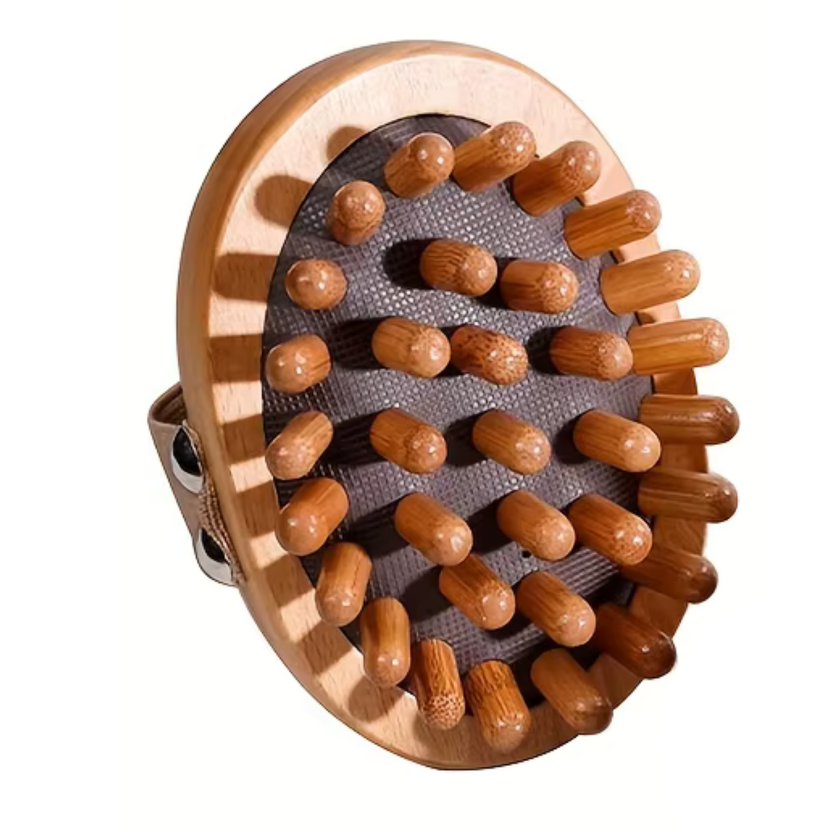 2-Delige Set - Houten Massage Stok en Cellulite Borstel - Huidverbetering - Gua Sha Massager - Ontspanning - Hoofd / Nek / Rug / Armen / Benen / Buik - Hout