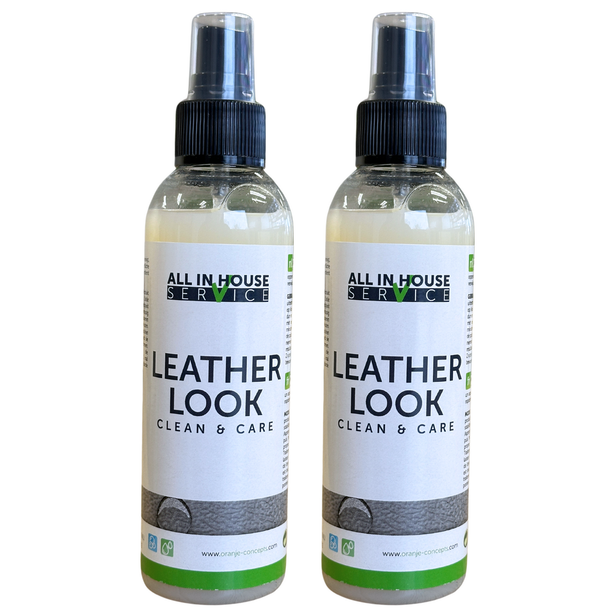 All-In House Leatherlook Clean & Care - 2 x 150ml - Leather Look