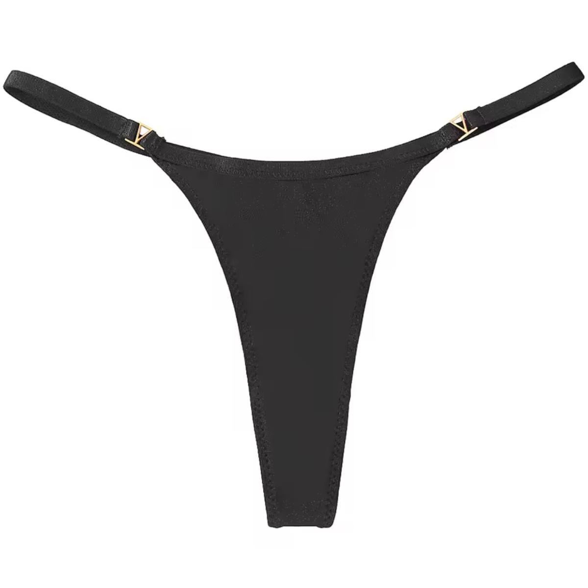 Set van 4 - Sexy Dames Strings - Groenblauw, Groen, Blauw en Zwart - G-String - Comfortabel Ondergoed - Lingerie Voor Vrouwen - Onderbroek / String / Slip - Maat XL