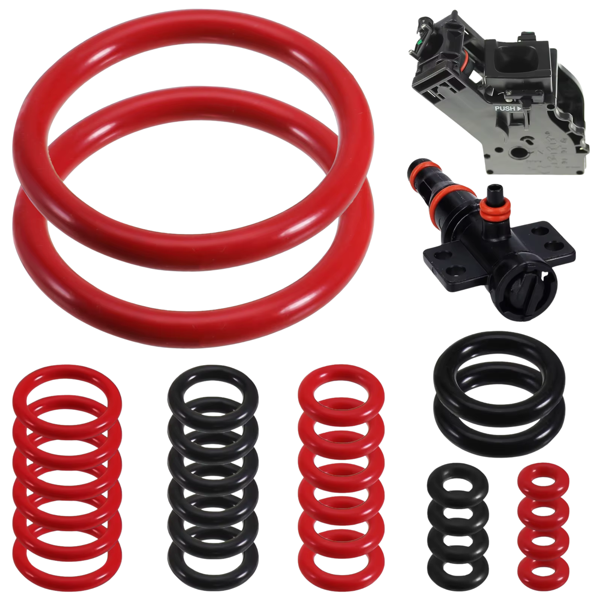 Set Van 30 Siliconen Afdicht Ringetjes - Oplossing Voor Lekkage / Water Onder Koffieapparaat - Anti Lekkend Koffiezetapparaat - Koffiemachine Onderdelen - Geschikt Voor Philips Saeco / Philips LatteGo / Philips 1200-serie / Philips 2300-serie