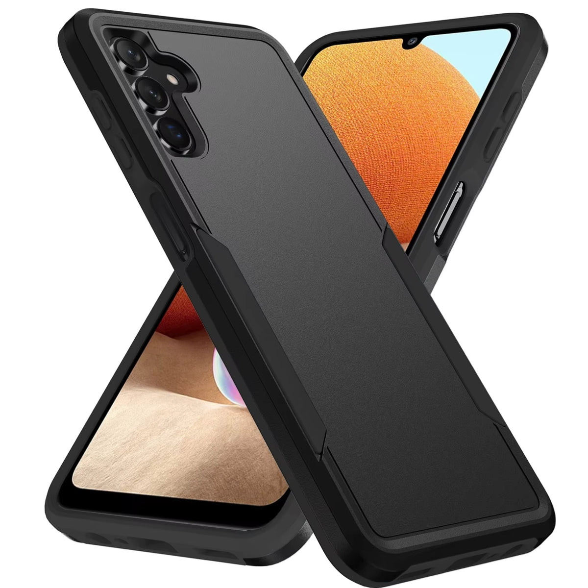 Ultra Schokbestendig Hoesje Geschikt Voor Samsung Galaxy A25 - Zwart - Stevige Shockproof Case - Backcover Valbestendig - Telefoonhoesje