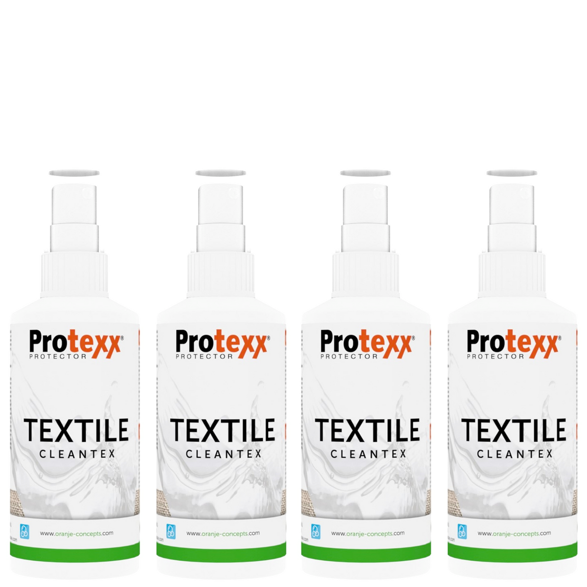 4x Protexx Textile Cleantex - 100ml (400ml)