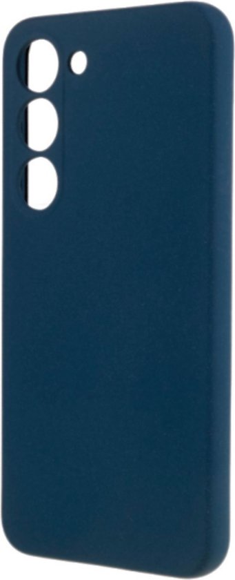 Hoesje Geschikt voor Samsung Galaxy S23 - Oceaanblauw - Stevige Shockproof Case - TPU Cover met Siliconen Touch - Backcover Telefoonhoesje