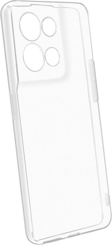 3 in 1 Set Geschikt voor OPPO Reno8 / Reno 8 - Transparant Hoesje + Screenprotector + Cameraprotector - Doorzichtige Shockproof TPU Case - Tempered Glass Screen Protector - Glazen Camerabeschermer - Set van 3