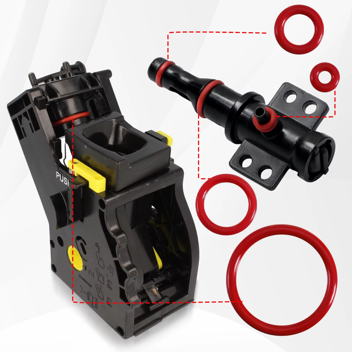 Set Van 30 Siliconen Afdicht Ringetjes - Oplossing Voor Lekkage / Water Onder Koffieapparaat - Anti Lekkend Koffiezetapparaat - Koffiemachine Onderdelen - Geschikt Voor Philips Saeco / Philips LatteGo / Philips 1200-serie / Philips 2300-serie