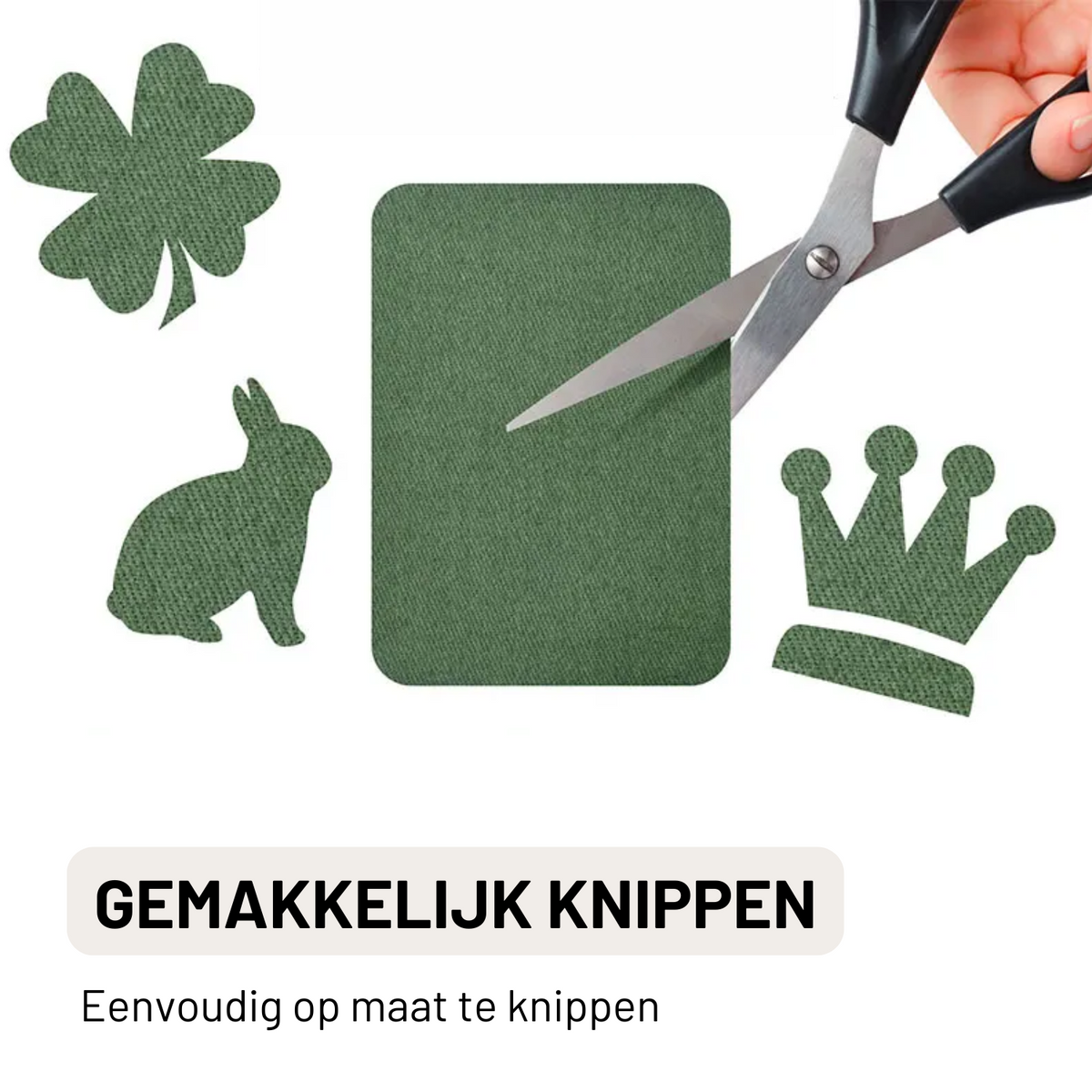 Kleding Reparatie Patches - Set van 26 Kleuren - Opstrijkbare Lapjes - Zelfklevende Reparatie - DIY