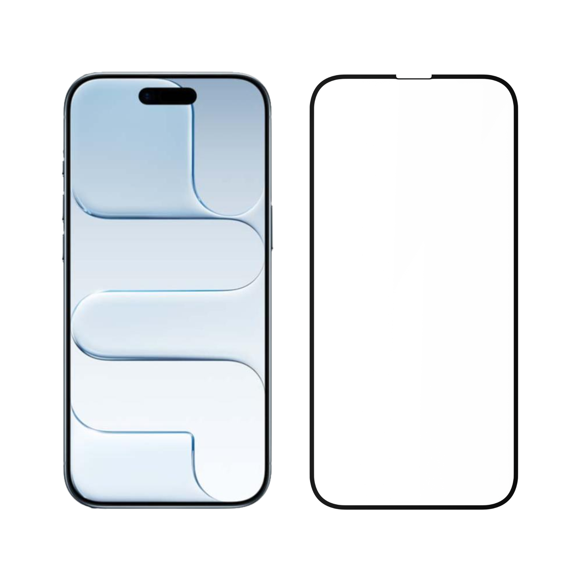 DUO-PACK - 2x Pantser Protect™ Glass Screenprotector Geschikt voor Apple IPhone 17 Air - Case Friendly - Premium Pantserglas - Glazen Screen Protector