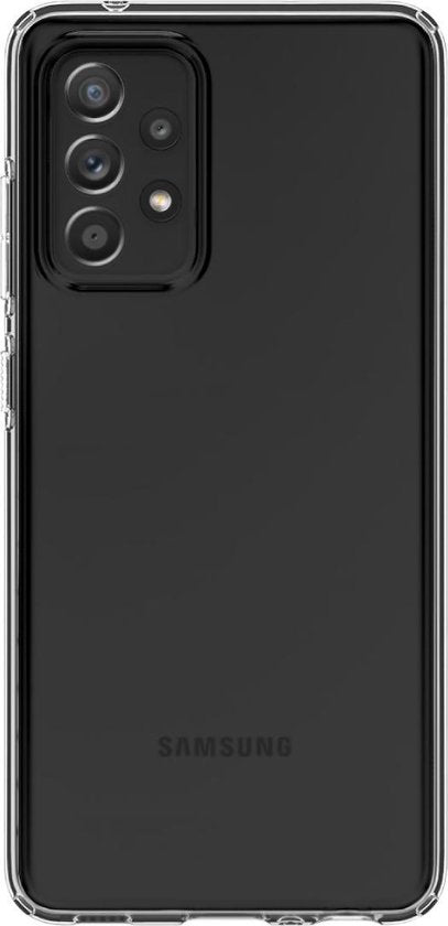 TORCE® Samsung A72 Hoesje - Case Transparant + Gratis Glass Screenprotector