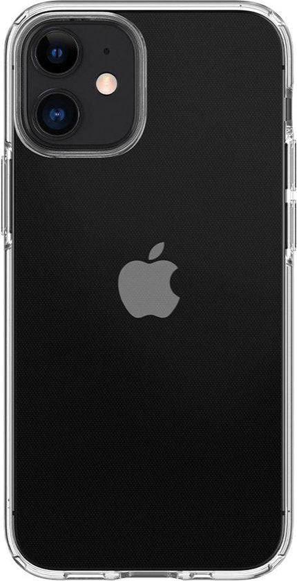 TORCE® iPhone 12 Mini Hoesje - Case Transparant + Gratis Glass Screenprotector