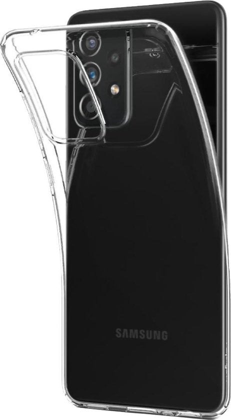 TORCE® Samsung A72 Hoesje - Case Transparant + Gratis Glass Screenprotector