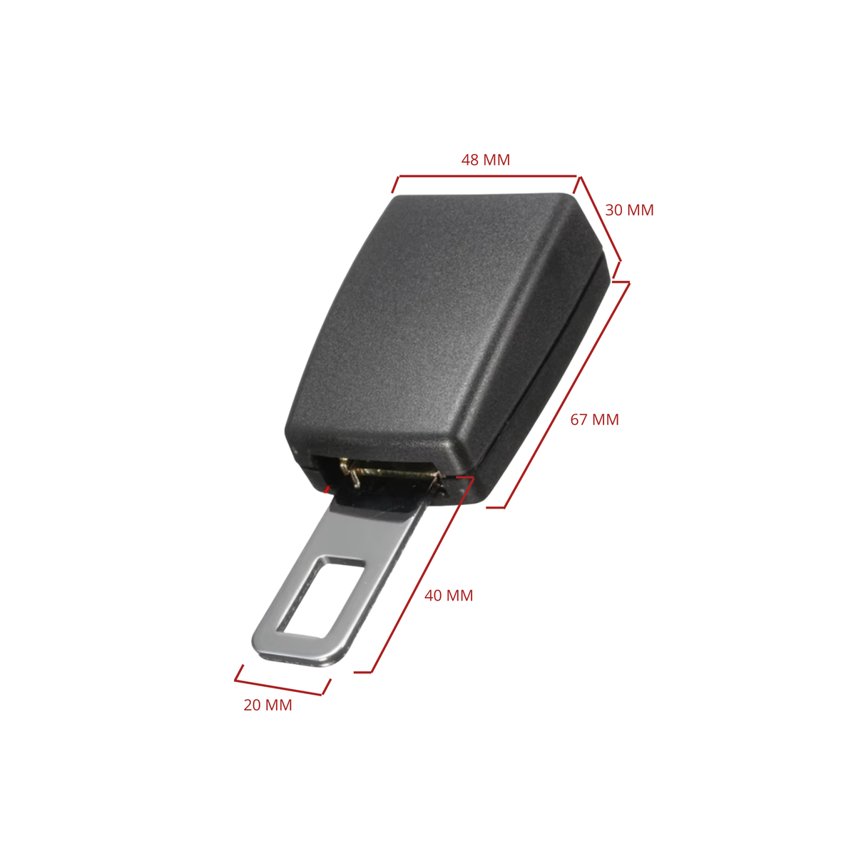 Gordel Verlenger - Originele Kwaliteit Gesp - Gebruiksvriendelijk - Veilige Gordel Piep Stopper - Waarschuwing Stopper - Stevige Gordel Clip - Autogordel Piep - Auto Accessoires