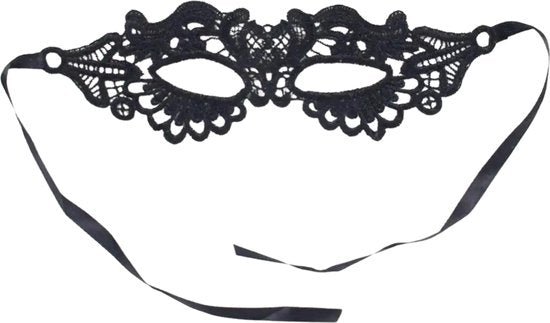 Sexy Masker - Kant Zwart - Spannend Oogmasker - Vrouwen - Zwart - Sex Speeltjes Toys - Erotiek - Bondage Masker