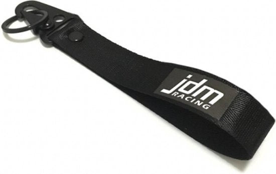 JDM Racing Auto Sleutelhanger Zwart - Past bij Japanse Auto's / JDM / Universeel - Sleutel Hanger Keychain - Tas Hanger - Spiegel Hanger - Japanse Auto Accessoires