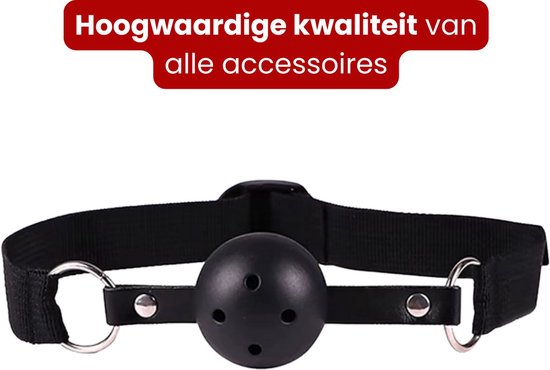 15-delige BDSM Sex Speeltjes Set - Erotische Bondage Set met Vibrator, Handboeien, Buttplugs, Zweep, en Meer - Volwassen Speelgoed voor BDSM Spelletjes en Intiem Spel - Rood