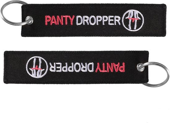 Auto Sleutelhanger - Pantydropper - universeel/alle automerken - Keychain - Grappige Sleutel Hanger Cadeau - Auto Accessoires