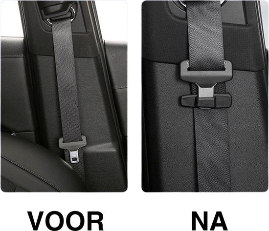 Set van 2 Gordel Houders - Stopt Rammelen en Trillen - Veilige Gordel Rammel Stopper - Gordelhouder - Gordel Gesp Houder - Autogordel Houder - Auto Accessoires