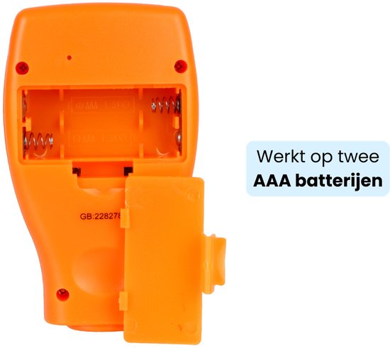 Autolak Dikte Meter - Professionele Coating Test en Laagdiktemeter - Auto Accessoire voor Alle Laksoorten - Geschikt voor Alle Automerken - Meetapparaat Lakdikte