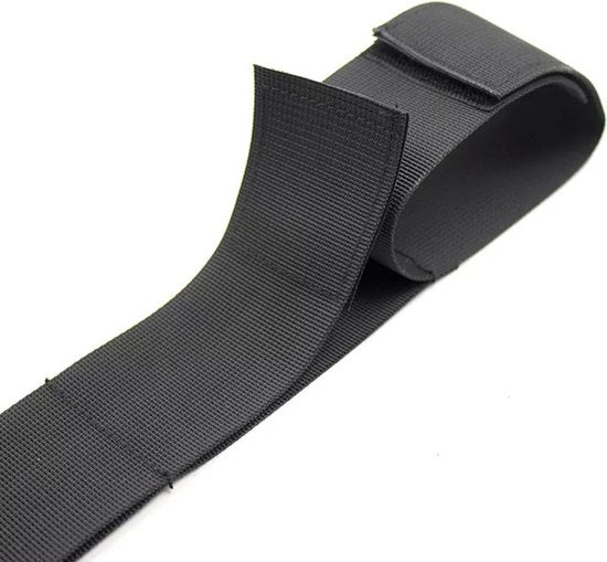 BDSM Bondage Been- en Handboeien - Zwart Harnas - Sexy Lingerie - Stevige Sex Toy - Handboeien - Verstelbaar - Dames / Heren Lingerie - One Size