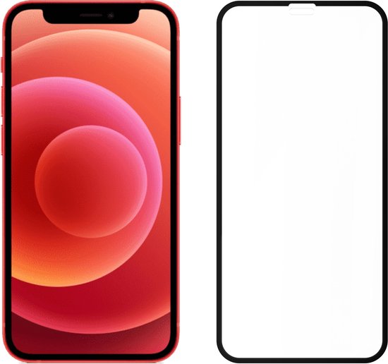 Pantser Protect™ Glass Screenprotector Geschikt voor iPhone 12 Mini - Case Friendly - Premium Pantserglas - Glazen Screen Protector