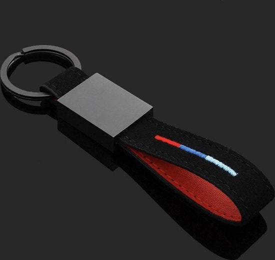 Premium Alcantara Auto Sleutelhanger - Geschikt voor alle automerken/ universeel - Keychain Sleutel Hanger Cadeau - Auto Accessoires