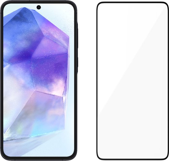 Pantser Protect™ Glass Screenprotector Geschikt voor Samsung Galaxy A55 - Case Friendly - Premium Pantserglas - Glazen Screen Protector