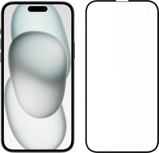 DUO-PACK - 2x Pantser Protect™ Glass Screenprotector Geschikt voor iPhone 15 Plus / 15+ - Case Friendly - Premium Pantserglas - Glazen Screen Protector