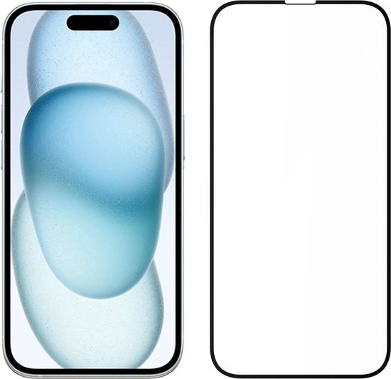 DUO-PACK - 2x Pantser Protect™ Glass Screenprotector Geschikt voor iPhone 15 - Case Friendly - Premium Pantserglas - Glazen Screen Protector