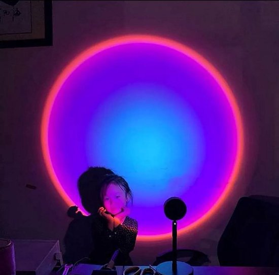 Sunset Lamp - Projector - Nachtlamp - Sfeerverlichting - Tiktok lamp - Fotografie Sfeerlicht