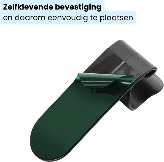 Auto Paraplu Houder Clip - Zelfklevend en Ruimtebesparend - Auto Organisator voor Alle Automerken - Universeel - Zwart