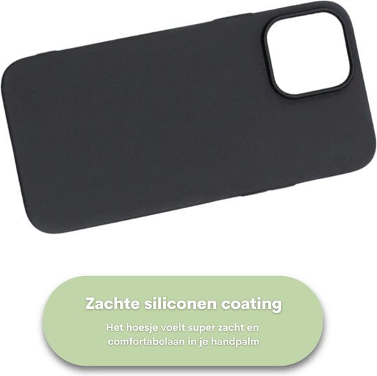 Hoesje Blauw - Geschikt voor Apple iPhone 16 - Stevige Shockproof Case - TPU Cover met Siliconen Touch - Backcover Telefoonhoesje