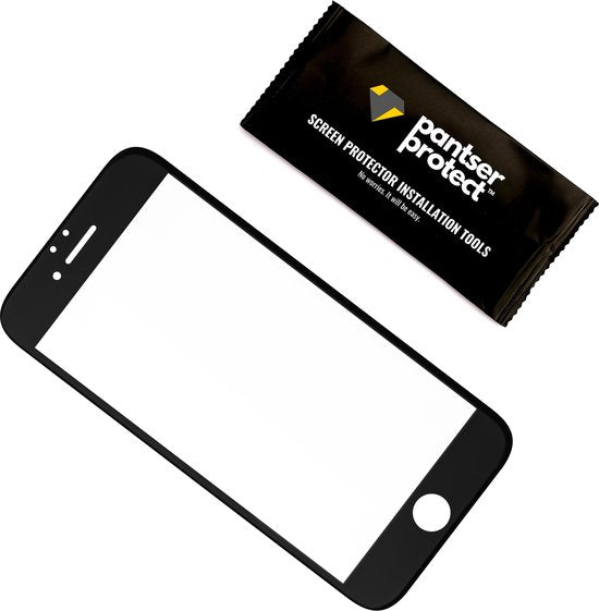 Pantser Protect™ Glass Screenprotector Geschikt voor iPhone SE 2022 / SE 2020 / 8 / 7 - Case Friendly - Premium Pantserglas - Glazen Screen Protector
