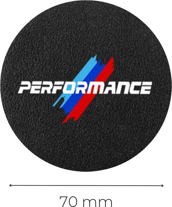 Set van 2 Bekerhouder Inleggers - Performance - Lederen Look - Geschikt voor alle automerken/ universeel - Lederen Bekerhouders Onderzetters - Zwart - Auto Accessoires