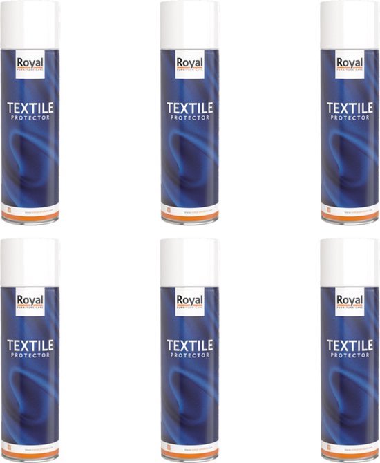 Textile protector, Royal Furniture Care, Textiel protector, Spray textiel protector, 6-pack (6 x 500ml)