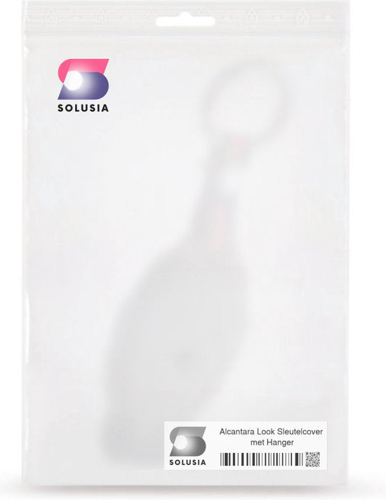 Luxe Alcantara Sleutelcover - Sleutelhoesje Geschikt voor Mercedes A Klasse / B Klasse / C Klasse / G Klasse / CLA / CLS / GLA / GL / SLK / AMG - Alcantara Look - Zacht Sleutel Hoesje - Met Hanger - Auto Accessoires
