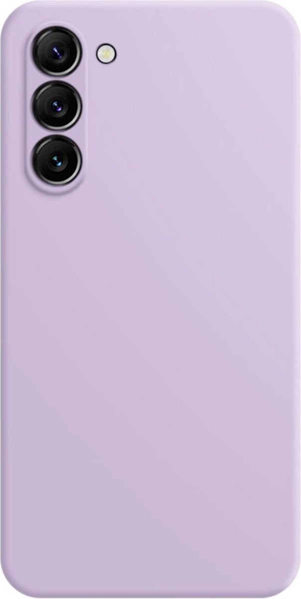 Hoesje Geschikt voor Samsung Galaxy S23+ / S23 Plus Hoesje - Paars - Stevige Shockproof Case - TPU Cover met Siliconen Touch - Backcover Telefoonhoesje