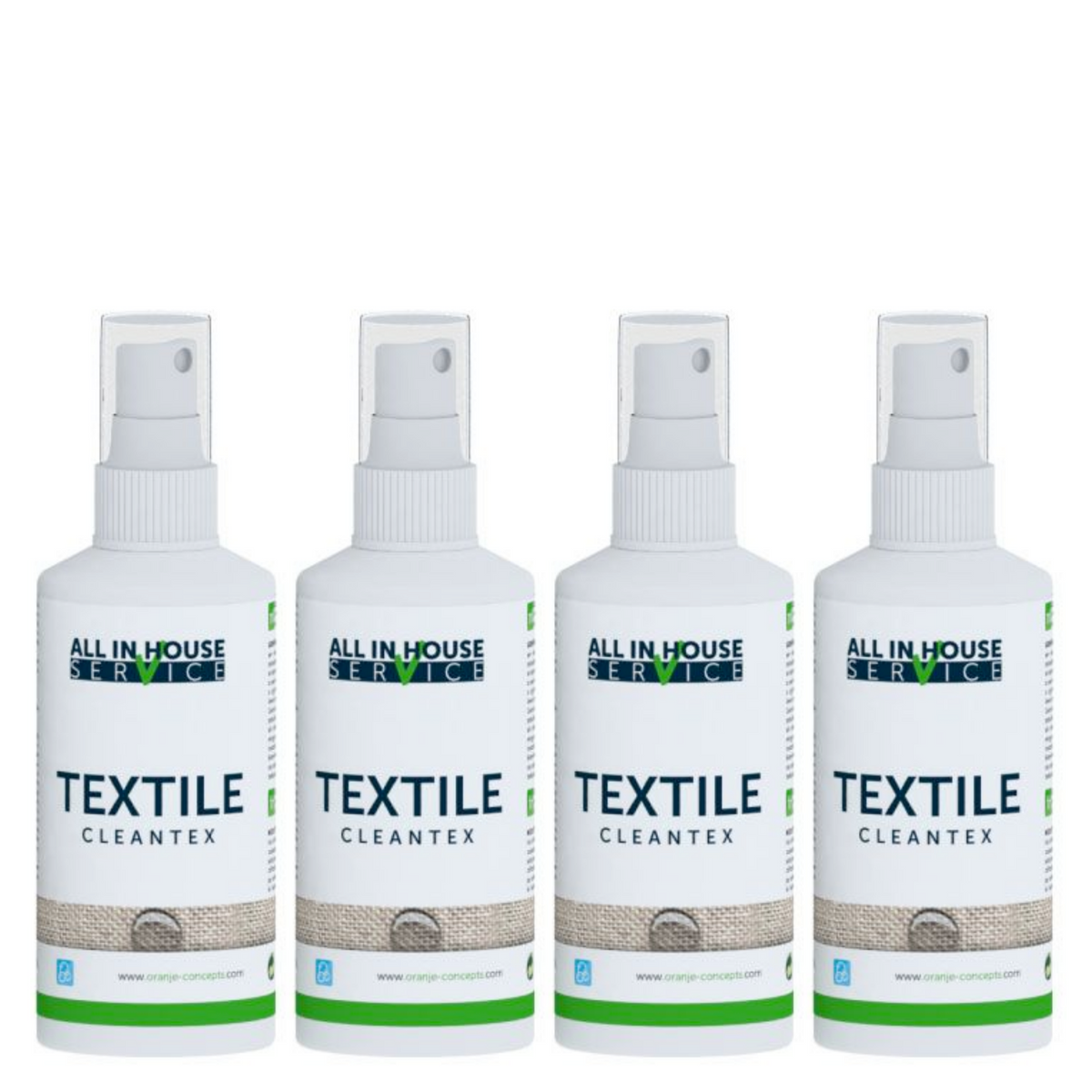 All-In House Textile Cleantex - 4 x 100ml