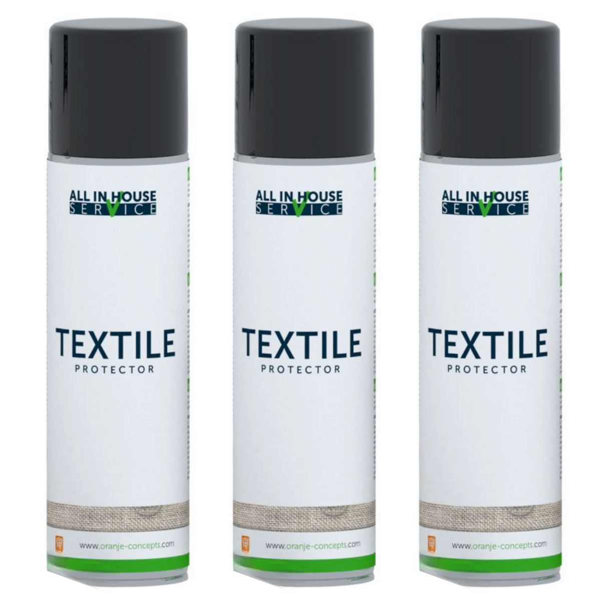 All-In House Textile Protector Spray - 3x 250ml