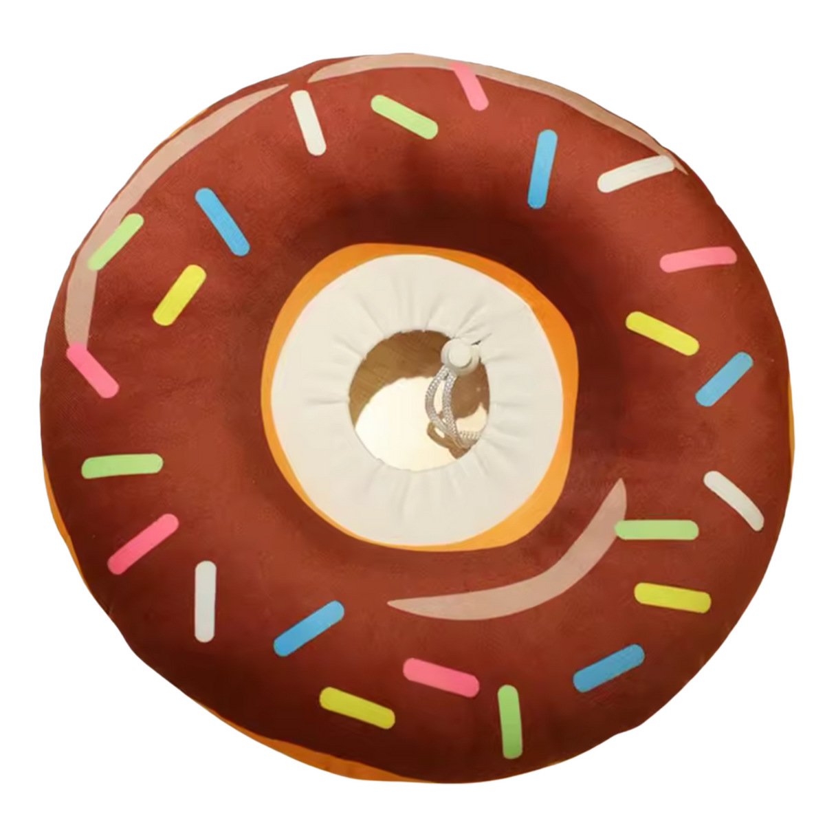 Donut Kattenkraag - Katten Accessoires - Zachte Beschermkraag voor Katten & Kleine Honden - Speelse Donut Vorm - Herstelkraag Anti-Krabben - Verstelbare Comfort Pet Cone - Maat XL