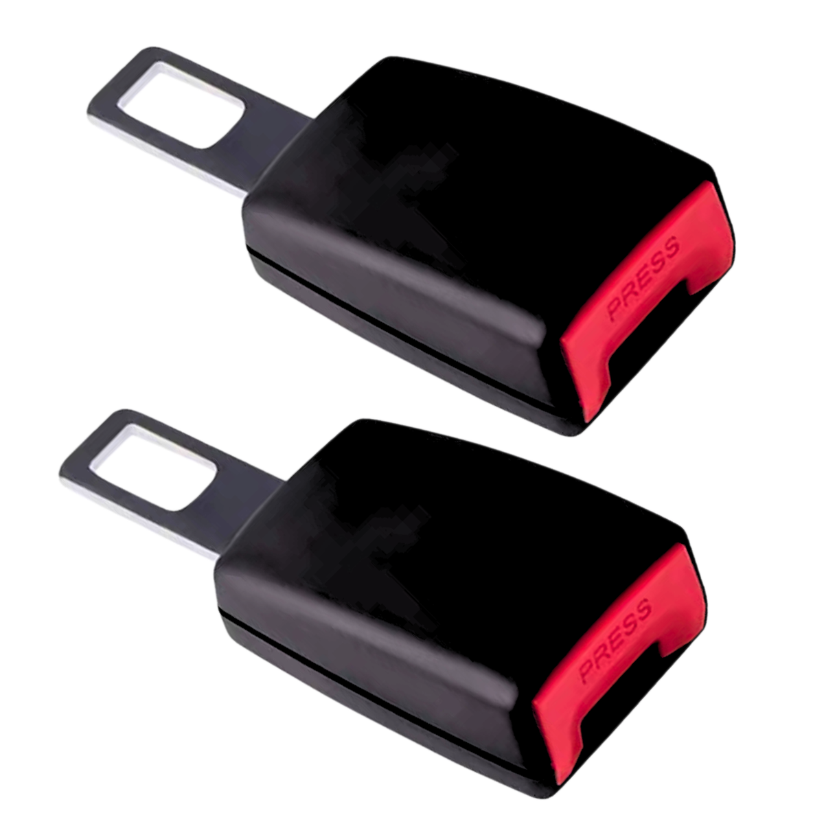 Hoogwaardige Gordel Verlenger - Set van 2 - Originele Kwaliteit Gesp - Veilige Gordel Piep Stopper - Waarschuwing Stopper - Stevige Gordel Clip - Autogordel Piep - Auto Accessoires