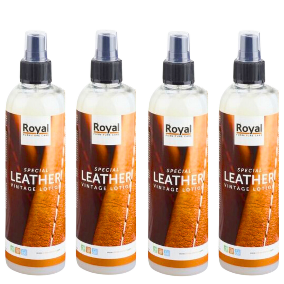 Royal Leather Vintage Lotion - 4 x 250ml