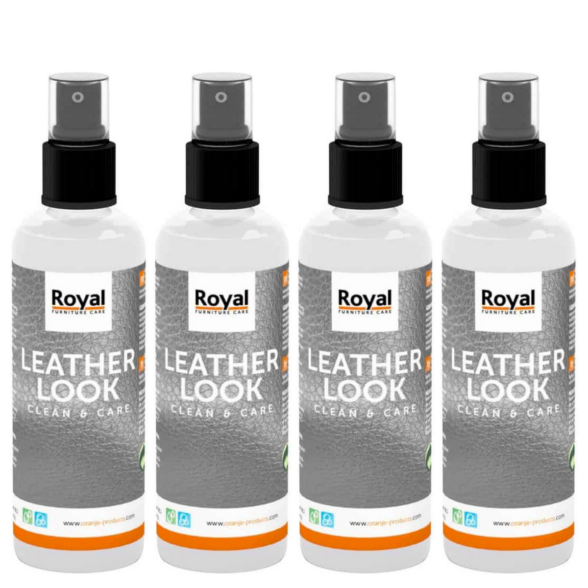Royal Furniture Care Leather Look Clean & Care - 4 x 150ml