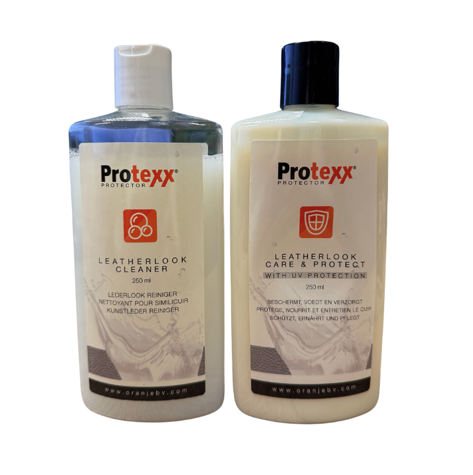 Protexx Leatherlook Cleaner 250ml + Leatherlook Care & Protect 250ml - Set