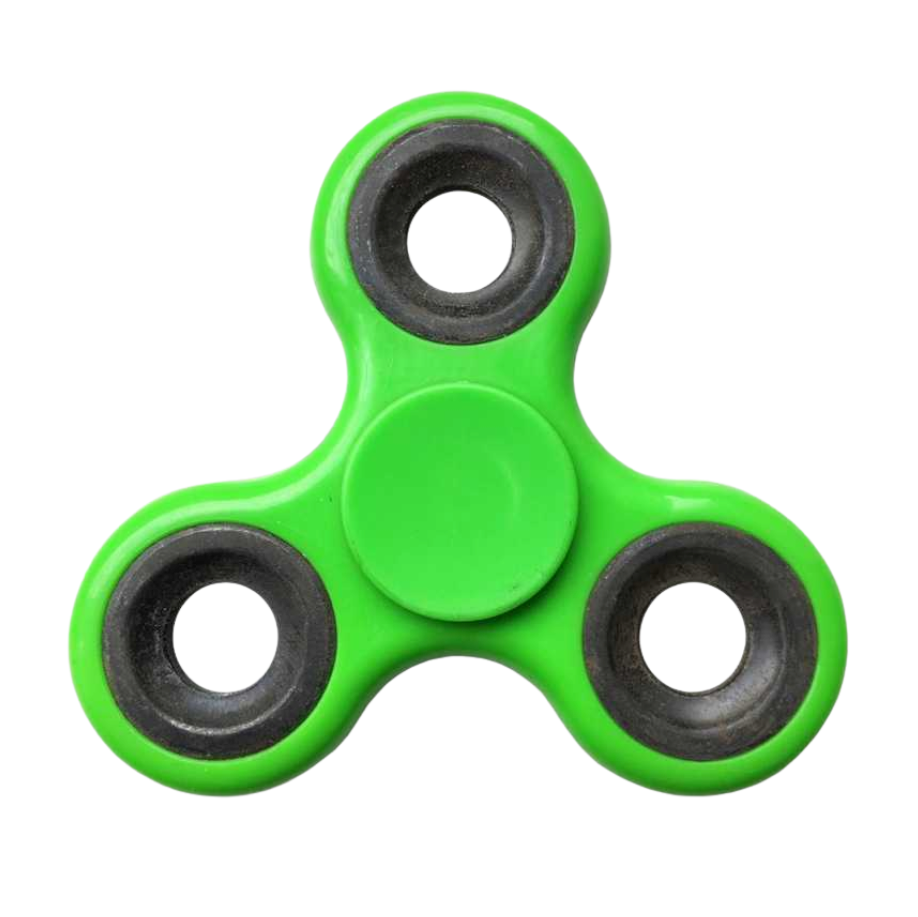 Fidget Spinner Groen - Langdurige spin - Stressverlichter voor Kinderen & Volwassenen - Anti Stress Speelgoed - Hand Spinner - Concentratie Speelgoed - Compact Formaat - Kunststof